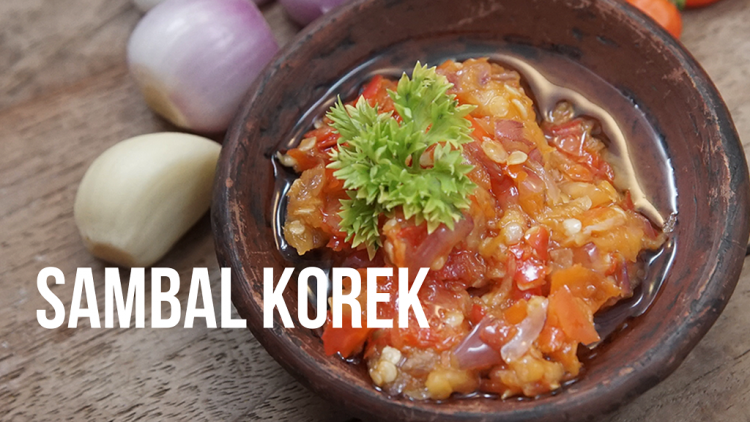 Aneka Jenis sambal di Indonesia - Sambal korek