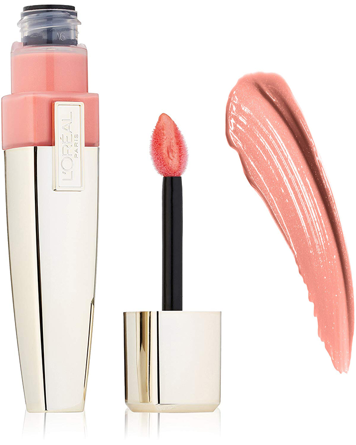 Lip Gloss Bagus - Loreal Paris Colour Caresse Wet Shine Stain