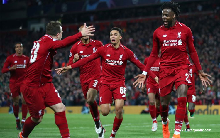 Liverpool mengalahkan Barca 4-0 dan melangkah ke final Liga Champions 2019