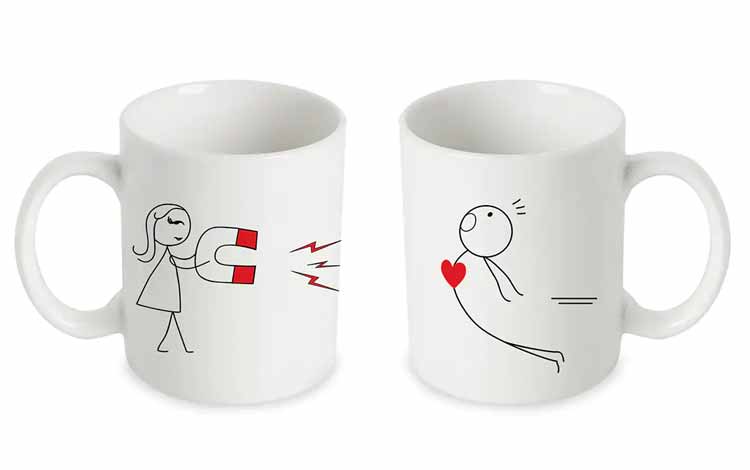 Kado Untuk Sahabat atau Pasangan - Mug Cantik