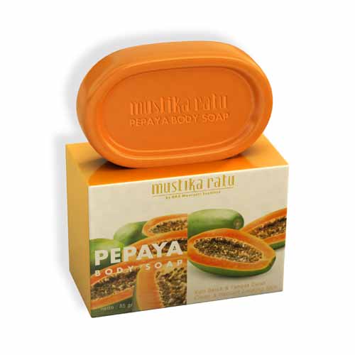 Merk Sabun Mandi Yang Bagus Agar Kulitmu Tampak Putih Dan Sehat - Mustika Ratu Papaya Body Soap