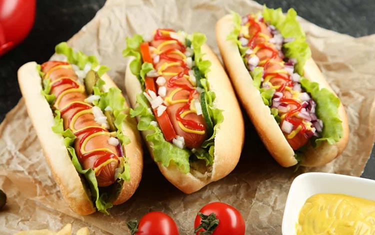 Daftar Street Food Terenak dan Terpopuler Dari Seluruh Dunia - Hot dog, Amerika Serikat