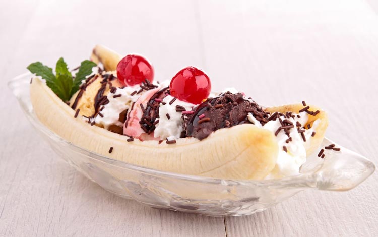 Aneka Makanan Olahan Berbahan Dasar Pisang - Banana Split