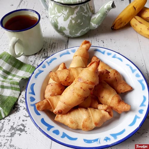 Aneka Makanan Olahan Berbahan Dasar Pisang - Pisang Molen Mini