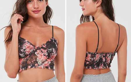 Merk bralette terbaik - Out From Under Milo Lace Bralette