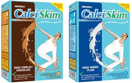 Merk Susu Diet Terbaik - Indomilk Calci Skim