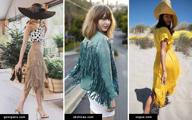 Trend fashion 2020 - Fringed