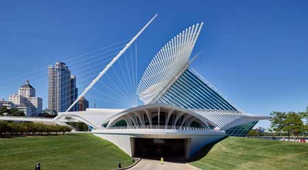 Bangunan Unik Di Dunia - Milwaukee Art Museum, Amerika Serikat