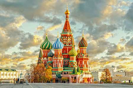 Bangunan Unik Di Dunia - St. Basil Cathedral, Rusia