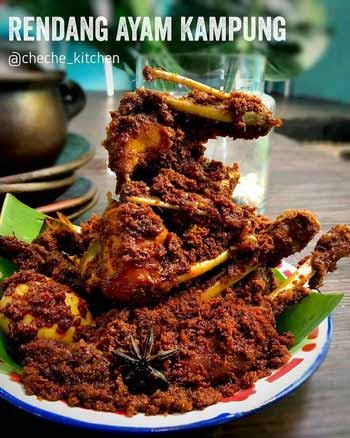 Berbagai-Olahan-Ayam-Super-Lezat--Rendang-Ayam