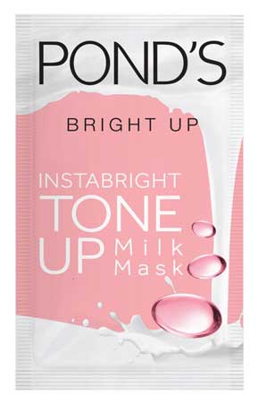 Produk Kosmetik Pond's Lengkap Dengan Harga - Pond's Bright Up Instabright Tone Up Milk Mask