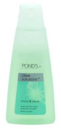 Produk Kosmetik Pond's Lengkap Dengan Harga - Pond's Clear Solution Shake & Clean