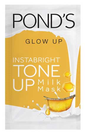 Produk Kosmetik Pond's Lengkap Dengan Harga - Pond's Glow Up Instabright Tone Up Milk Mask