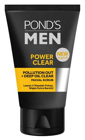 Produk Kosmetik Pond's Lengkap Dengan Harga - Pond's Men Powder Clear Facial Scrub