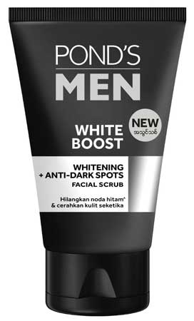 Produk Kosmetik Pond's Lengkap Dengan Harga - Pond's Men White Boost Facial Scrub