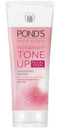 Produk Kosmetik Pond's Lengkap Dengan Harga - Pond's White Beauty Instabright Tone Up Facial Foam