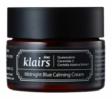 Krim Malam Terbaik - Klairs Midnight Blue Calming Cream