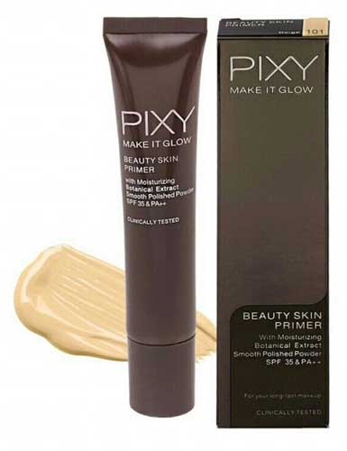 Merk Primer Yang Bagus - Pixy Make It Glow Beauty Skin Primer