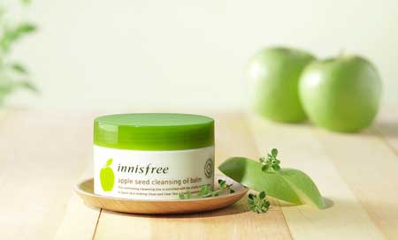 Rekomendasi Makeup Remover Yang Bagus - Innisfree Apple Seed Cleansing Oil Balm