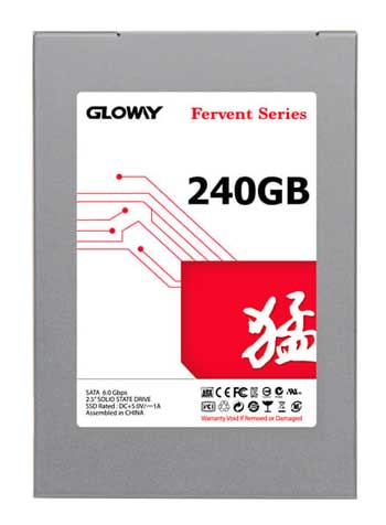 SSD Terbaik - Gloway SSD Fervent Series 240 GB