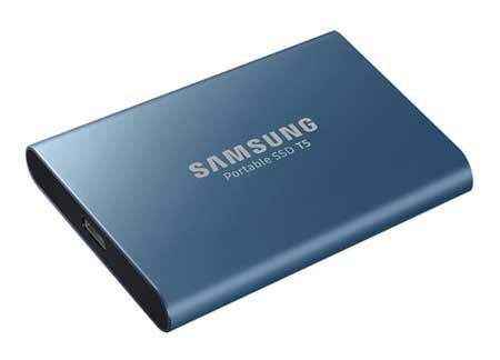 SSD Terbaik - Samsung Portable SSD T5