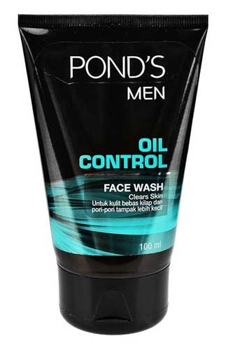 Sabun Cuci Muka Pria Terbaik - Pond’s Men Oil Control Face Wash