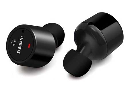 Headset Bluetooth Terbaik Dibawah 1 Juta - ELEGIANT Mini In-ear Sport Stereo Bluetooth Earphones