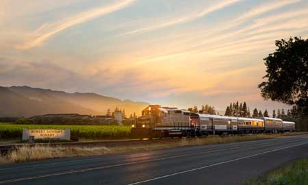 Lintasan Kereta Api Dengan Pemandangan Paling Indah Di Dunia - Napa Valley Wine Train dari Napa ke St Helena