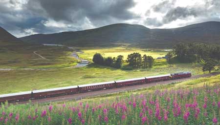 Lintasan Kereta Api Dengan Pemandangan Paling Indah Di Dunia - The Royal Scotsman