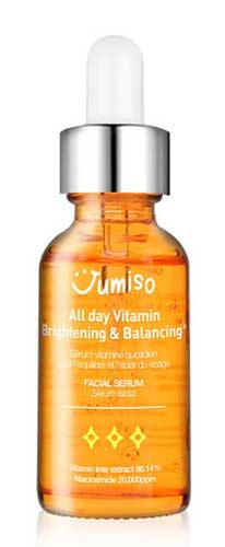 Skincare Untuk Menghilangkan Flek Hitam - Jumiso All Day Brightening and Balancing Vitamin Serum