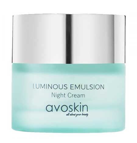 Krim Malam Terbaik Untuk Kulit Berminyak Dan - Avoskin Luminous Emulsion Night Cream