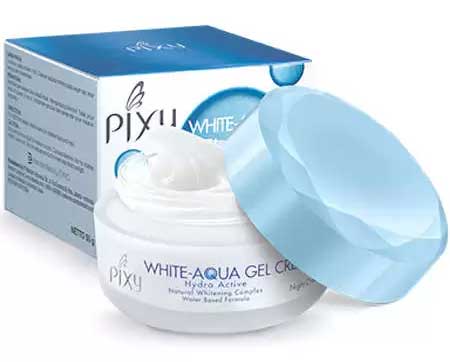 Krim Malam Terbaik Untuk Kulit Berminyak Dan - Pixy White Aqua Gel