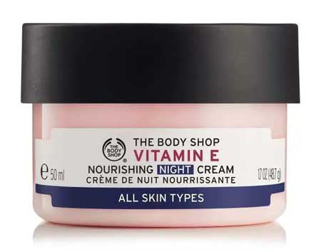 Krim Malam Terbaik Untuk Kulit Berminyak Dan - The Body Shop Vitamin E Nourishing Night Cream