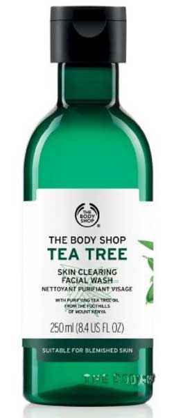 Produk The Body Shop Terbaik - The Body Shop Tea Tree Skin Clearing Facial Wash