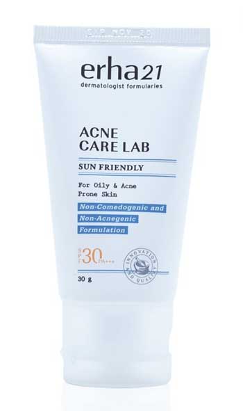 Sunscreen Untuk Kulit Berminyak Terbaik - Erha Acne Care Lab Acne Sun Friendly