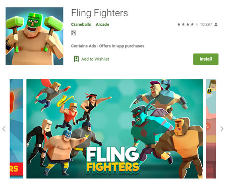 18 Game Multiplayer Offline Terbaik 2020 - Fling Fighters