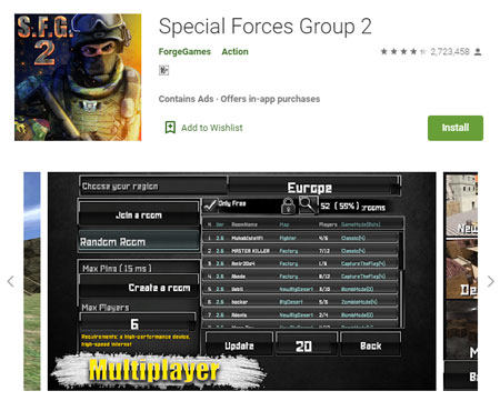 18 Game Multiplayer Offline Terbaik 2020 - Special Forces Group 2