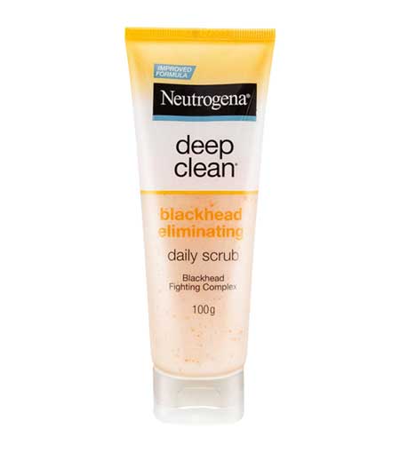 Produk Untuk Mengatasi Komedo Dan Pori-pori - Neutrogena Deep Clean Blackhead Eliminating Scrub