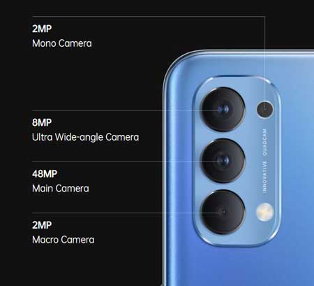 Spesifikasi Oppo Reno 4 - Kamera