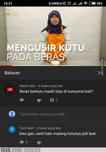 Berbagai Komentar Kocak Netizen Di Sosial Media