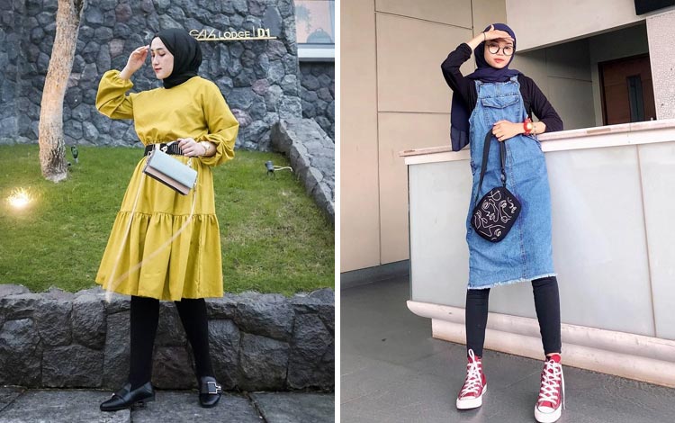 Inspirasi Legging Wudhu dan Hijab Kekinian