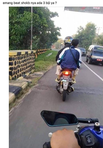 Kelakuan Kocak Penumpang Ojek Online