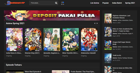 Situs Streaming Anime Sub Indo Terbaik