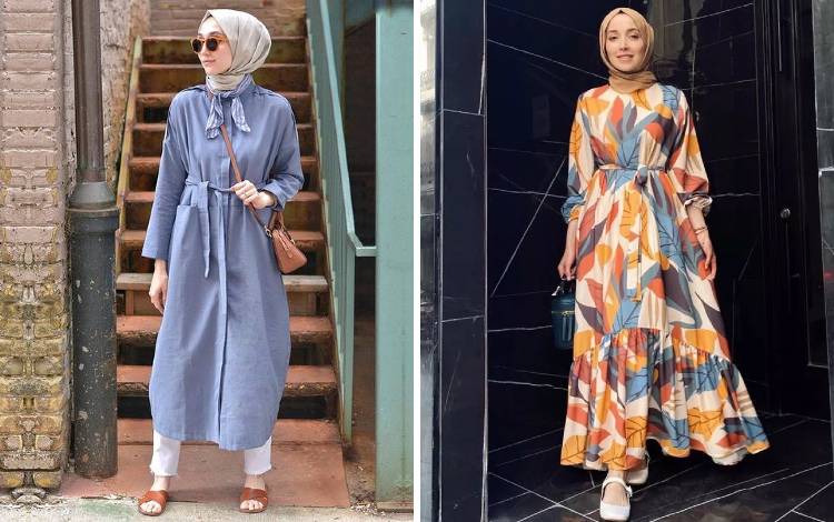 OOTD Hijab Dress Casual