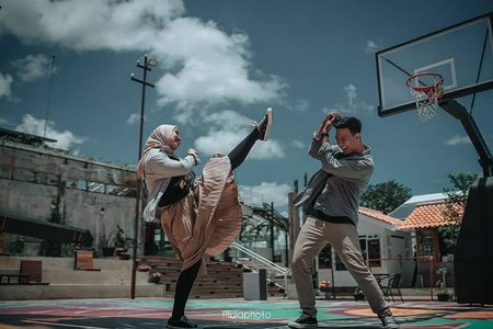 Ide Foto Prewedding Outdoor Romantis