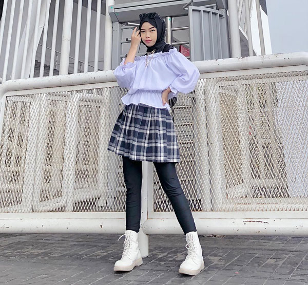 Inspirasi OOTD Hijab Remaja SMP