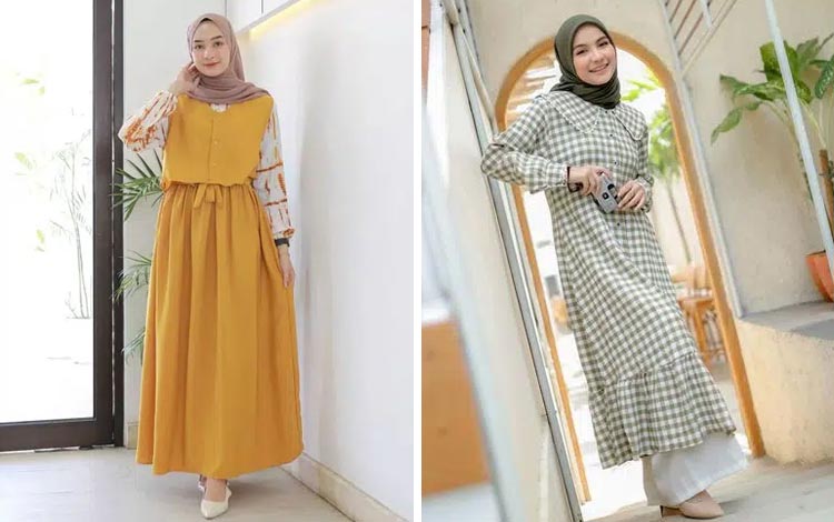 Inspirasi Gamis Remaja Kekinian